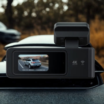 Aprilboy 4K WiFi Dual Dash Cam – Front & Rear, Night Vision